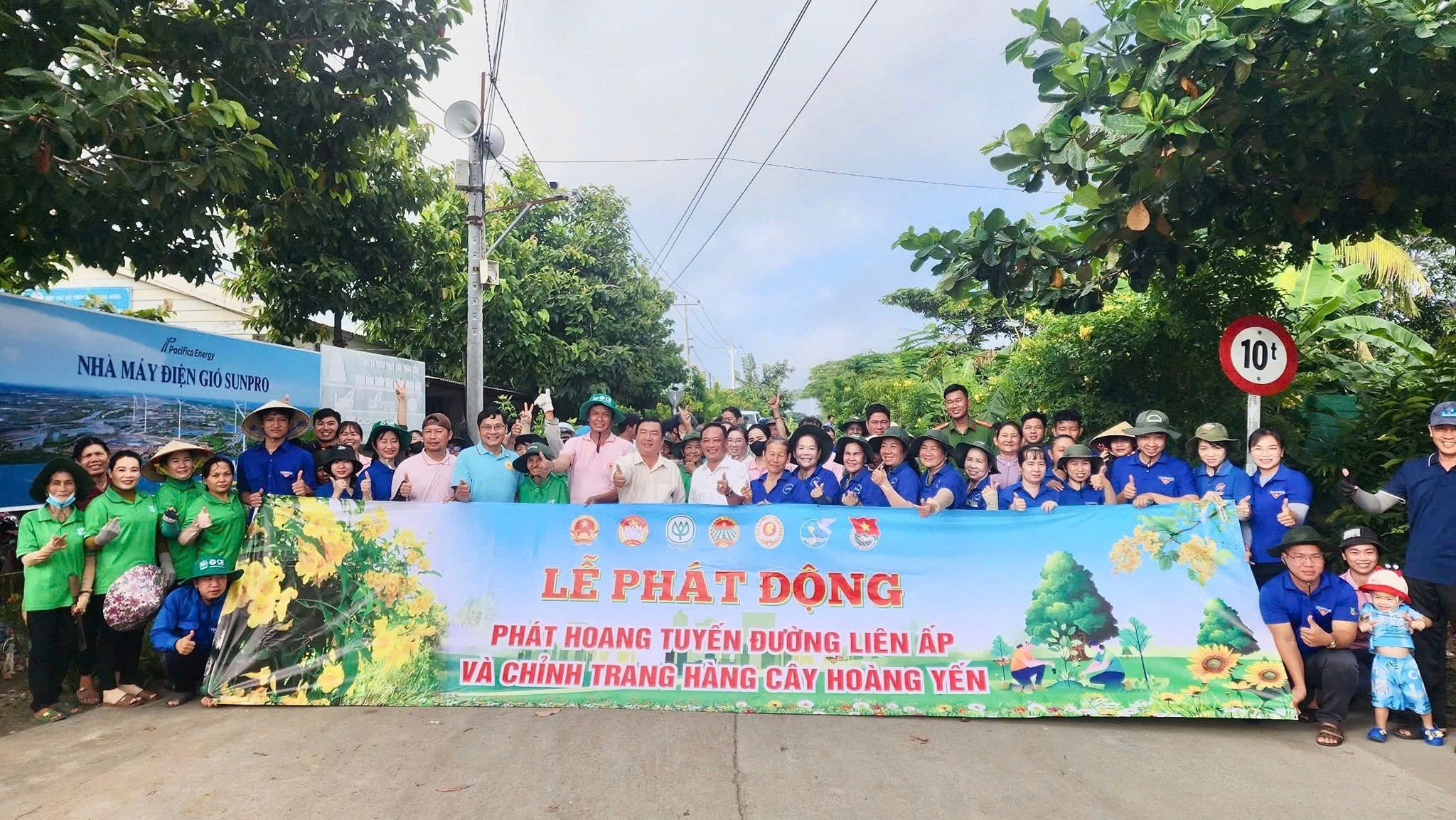 THỚI THUẬN THỰC HIỆN CÔNG TRÌNH CHÀO MỪNG 
ĐẠI HỘI ĐẠI BIỂU HỘI NÔNG DÂN XÃ NHIỆM KỲ 2025-2030
