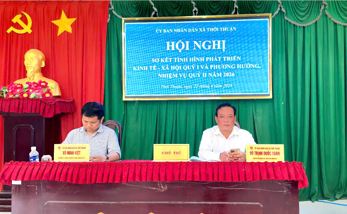 Hội nghị sơ kết quý I và triển khai nhiệm vụ quý II năm 2026